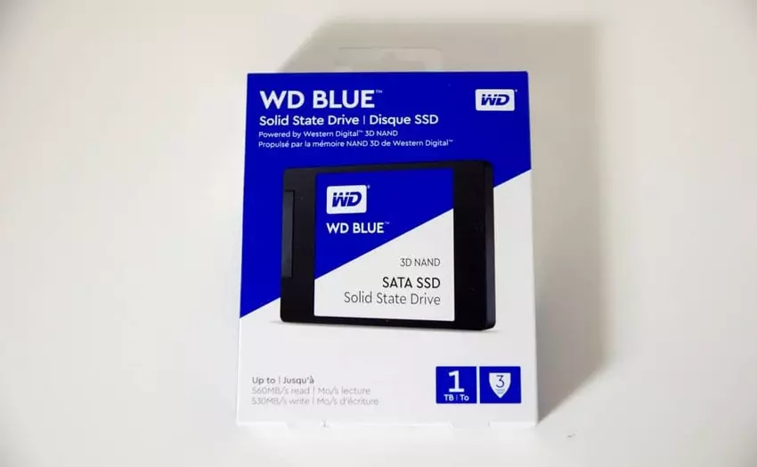 WD Blue 3D NAND haltbare ssd speicher