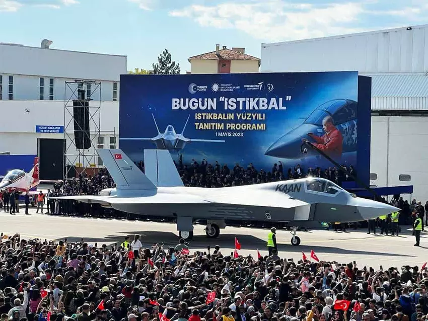 Türkisches KAAN-Flugzeug der fünften Generation