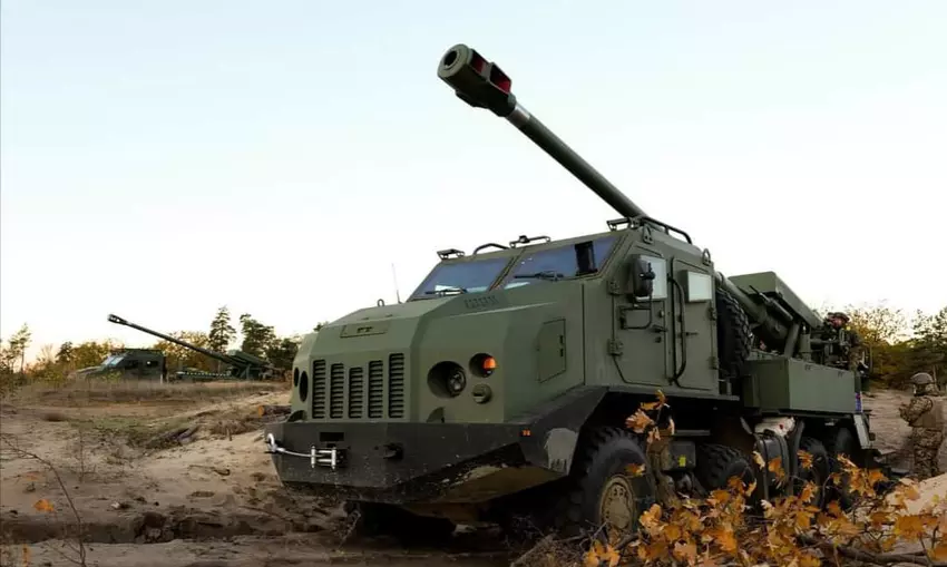 Ukrainisches selbstfahrendes Artilleriesystem Bohdan