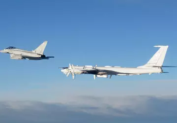 Der Eurofighter Typhoon der britischen Royal ...