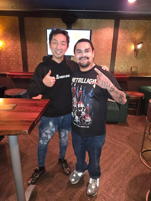 TheAnthony247 und Akira Yamaoka in San Diego nach dem Konzert