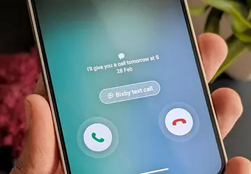 Samsung erleichtert die Annahme von Anrufen ...