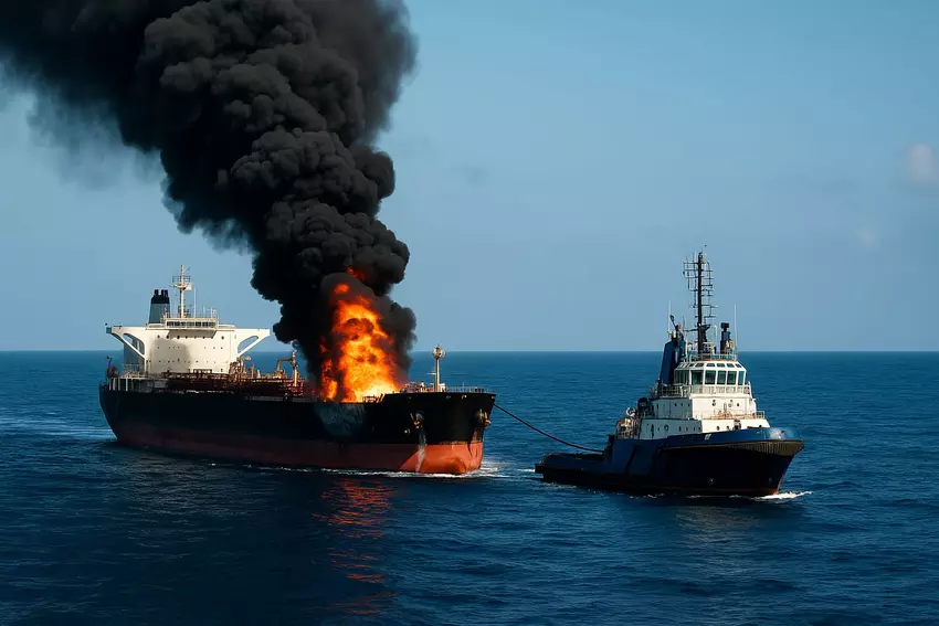 Explosion auf einem Öltanker vor der Küste Libyens: dies ist der fünfte Vorfall mit einem Tanker, der am Tag zuvor einen russischen Hafen angefahren hat