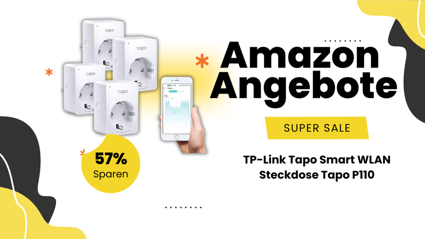 TP-Link Tapo P110 Smart WLAN Steckdosen 4er-Set – Jetzt 40€ günstiger!