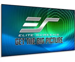 Elite Screens Rahmenleinwand für ultranahdistanz Beamer Aeon Edge Free CLR