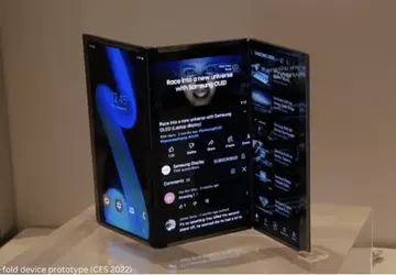 Das Samsung Galaxy G Fold könnte ...