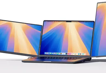 Ein Laptop - drei Bildschirme: Jsaux ...