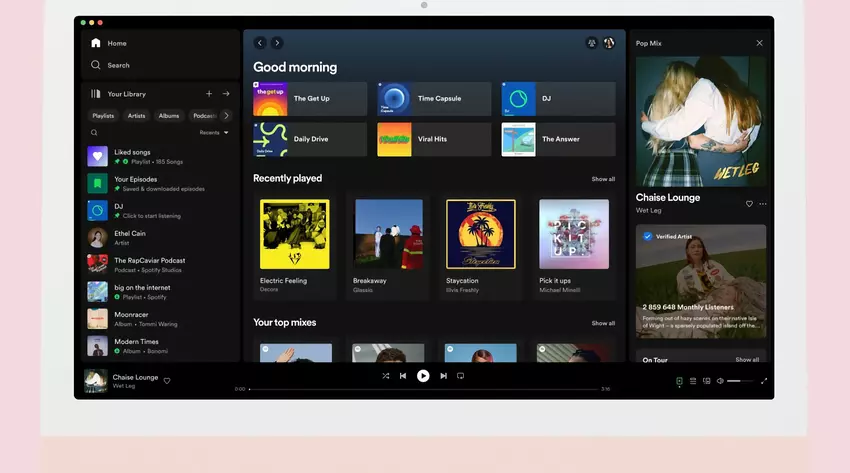 Spotify kündigt eine aktualisierte Desktop-Version der App an