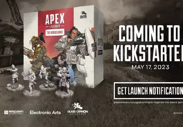 Ein Brettspiel, das auf Apex Legends ...