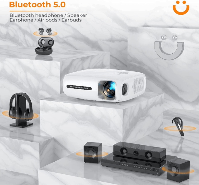 YABER V7 Digitalprojektor Bester Yaber Beamer