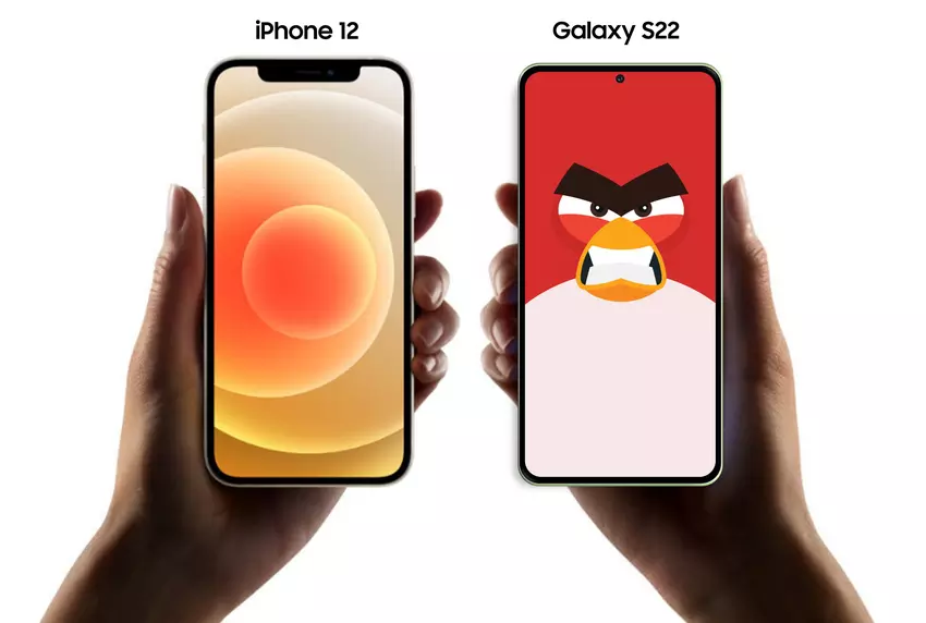 Kleiner als das iPhone 13: Das Samsung Galaxy S22 wird eines der kompaktesten Flaggschiffe aller Zeiten sein. Aber Sie müssen dafür Akkuleistung opfern