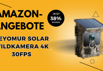 CEYOMUR Solar Wildkamera – Jetzt 60€ ...