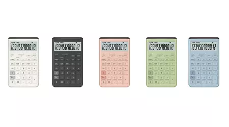 Casio kündigt neues Modell des Comfy JT-200T Taschenrechners mit aktualisiertem Design und Solarpanel auf der Oberseite an