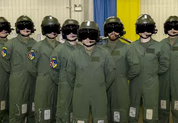 Ukrainische Piloten im Vereinigten Königreich an ...