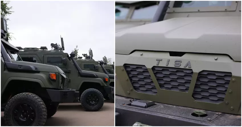 Neue ukrainische gepanzerte Fahrzeuge UAT-TISA wurden bereits an die Streitkräfte ausgeliefert