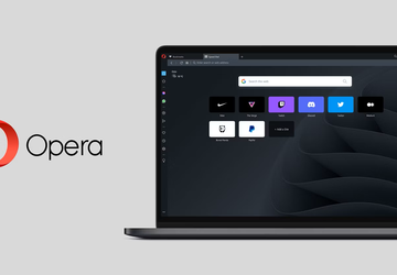 Opera aktualisiert seinen Browser, um Unterstützung ...