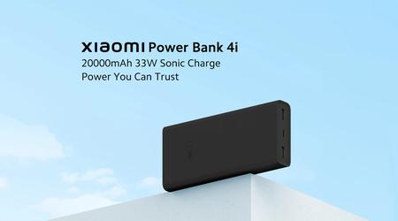 Xiaomi hat die 20.000 mAh Power Bank 4i für $26 eingeführt