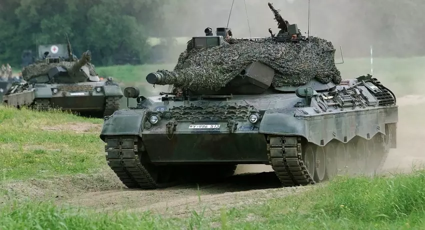 Leopard 1A5DK-Panzer sind bereits in der Ukraine eingetroffen