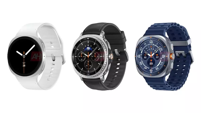 Ein Insider hat detaillierte Renderings der Galaxy Watch 8, Galaxy Watch 8 Classic und einer neuen Version der Galaxy Watch Ultra (2025) enthüllt
