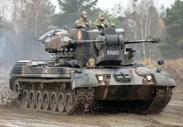 Deutschland hat vier weitere Gepard-Luftabwehrsysteme an ...