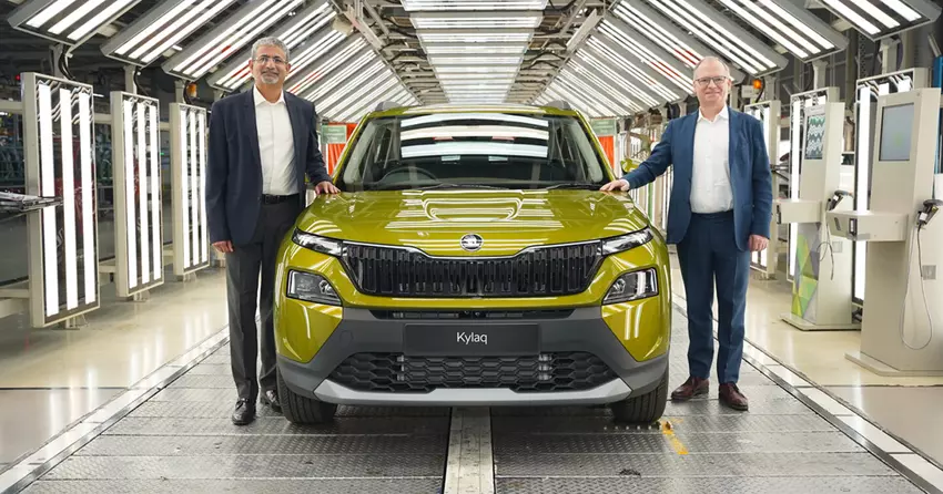 Škoda hat mit der Produktion seines billigsten Autos begonnen - Kylaq