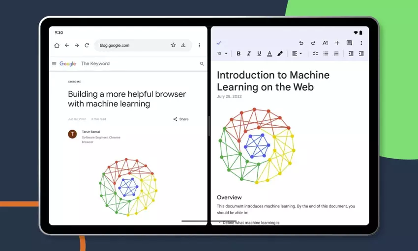 Google optimiert Drive, Docs und andere Workspace-Anwendungen für Android-Tablets