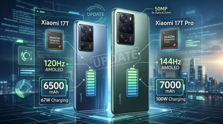 Xiaomi 17T und 17T Pro: Riesige ...