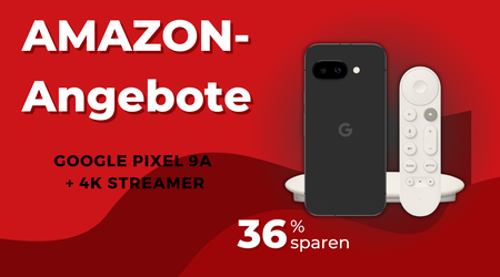 Google Pixel 9a mit Google TV Streamer 4K Bundle – Jetzt 239€ sparen!
