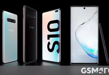 Die Serien Samsung Galaxy S10 und ...