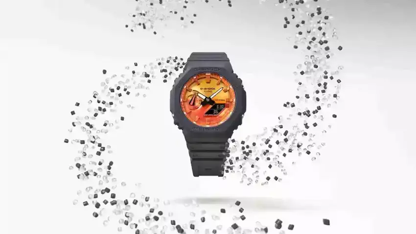 Casio präsentiert eine neue Kollektion von G-Shock Flame Inside Uhren