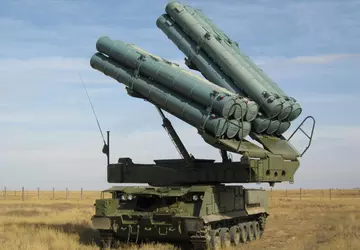 Die hochmoderne Buk-M3 SAM hat eine ...