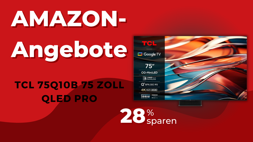 TCL 75Q10B 75 Zoll QLED PRO Fernseher – Massive 736€ Ersparnis!