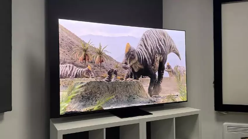 Samsung 65-Zoll OLED S95F Fernseher mit niedriger Eingangsverzögerung