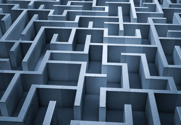 Ein Programmierer hat ein endloses Web-Labyrinth ...