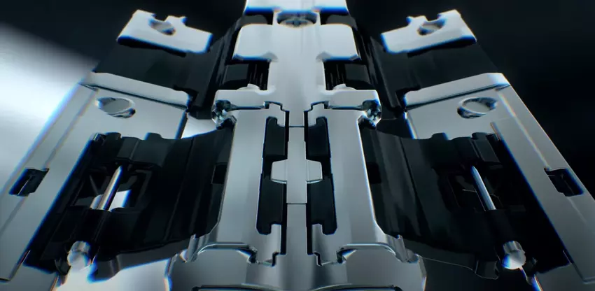 Armor FlexHinge-Scharniere. Illustration: ein Bild aus der Samsung-Präsentation