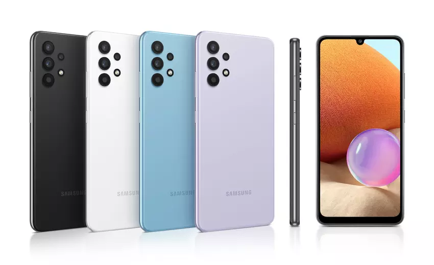 Nach Galaxy F41: Galaxy A32 hat begonnen, das Android 12-Update mit One UI 4.1-Shell zu erhalten