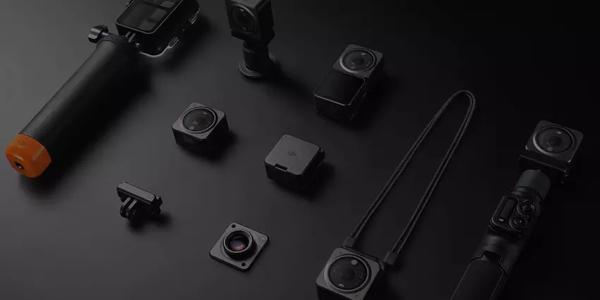 DJI Action 2: Winzige modulare Action-Kamera mit Magnethalterung und OLED-Display für 400 Dollar