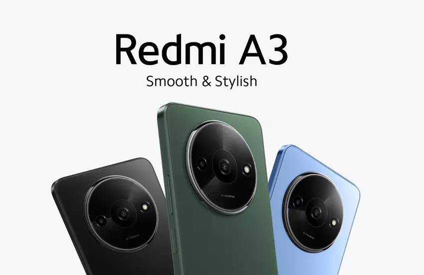 Redmi A3: 90Hz-Display, MediaTek Helio G36 Chip, Dual-Kamera und 5000mAh Akku für $90