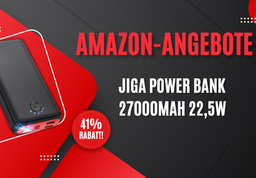 JIGA Power Bank 27000mAh: Jetzt 17,23€ ...