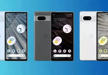 Das Google Pixel 7a wird in ...