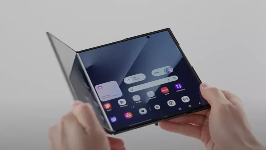 Samsung veröffentlichte ein Unboxing-Video des Galaxy Z TriFold