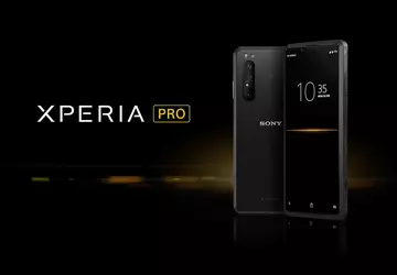 Das Flaggschiff Sony Xperia Pro ist ...