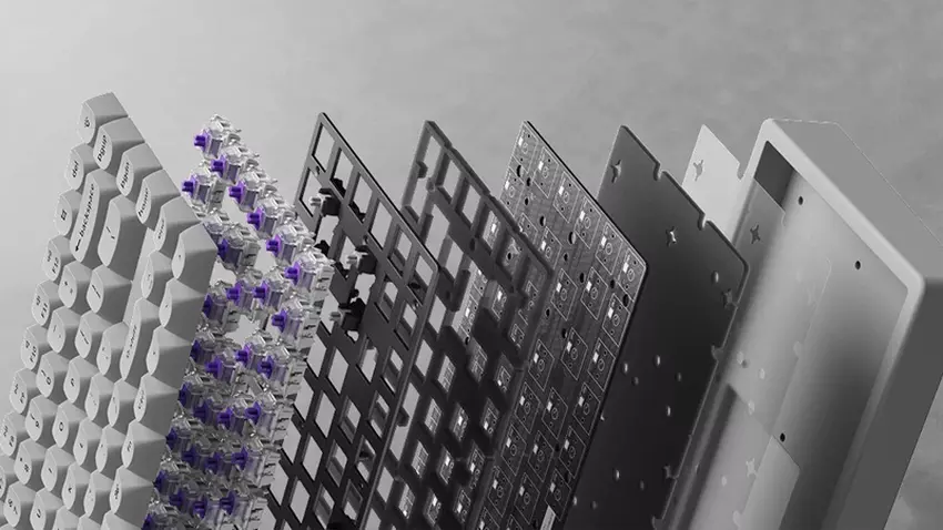 Keychron K2 HE Concrete Edition