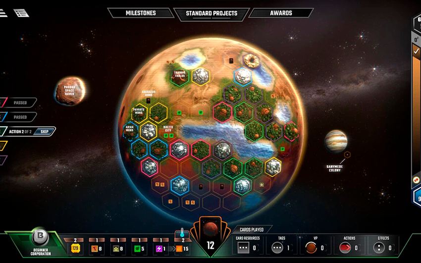 Der Epic Games Store hat eine Strategie zur Kolonisierung des Mars gestartet: Terraforming Mars