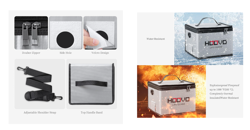 HOOVO beste LiPo Schutztasche