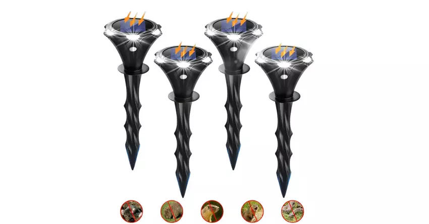 Vsyt Solar Maulwurfsabwehr Ultraschall