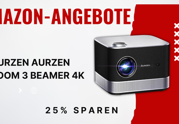 AURZEN Boom 3 4K Beamer mit ...