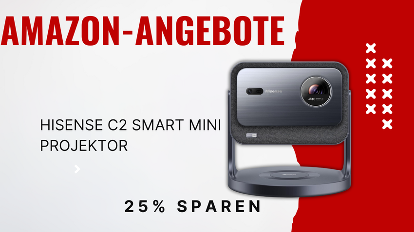 Hisense C2 Smart Mini Projektor – Genießen Sie 500€ Rabatt!