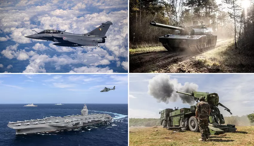 Frankreich wird bis 2030 eine Rekordsumme von 413,3 Milliarden Euro für die Verteidigung ausgeben - das Geld wird für den Kauf von Schiffen, Kampfflugzeugen, Raketen, Drohnen und die Modernisierung der militärischen Ausrüstung verwendet