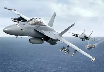 F/A-18 Super Hornet-Kampfflugzeuge werden bald der ...